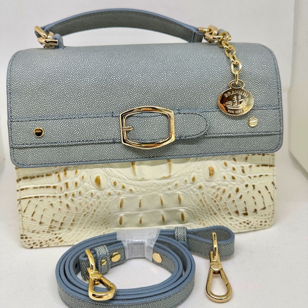Brahmin small Hallie Minden Satchel/Crossbody